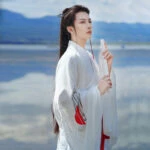 male hanfu white clothing newhanfu