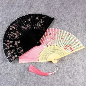 paper folding fan hanfu accessories newhanfu