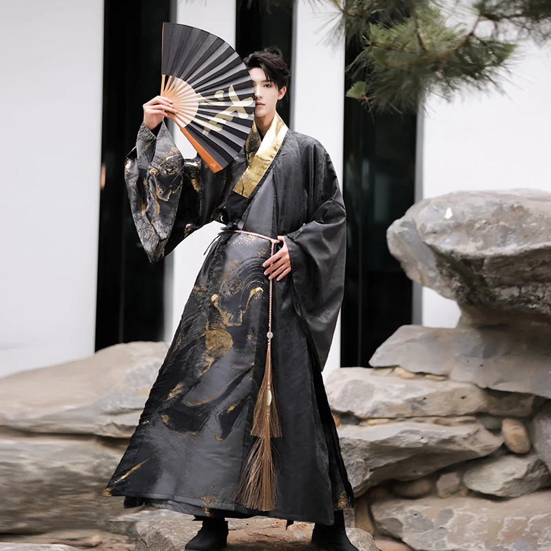 Men's Jin Dynasty Ruqun Hanfu Spring Fashion Casual Clothing