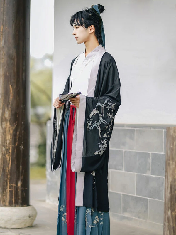 2020 Male Hanfu for Sale, Cloud Pine - Newhanfu