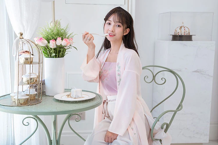 shop summer rose modern hanfu