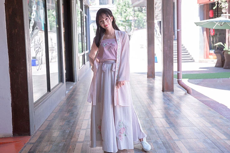 shop summer rose modern hanfu
