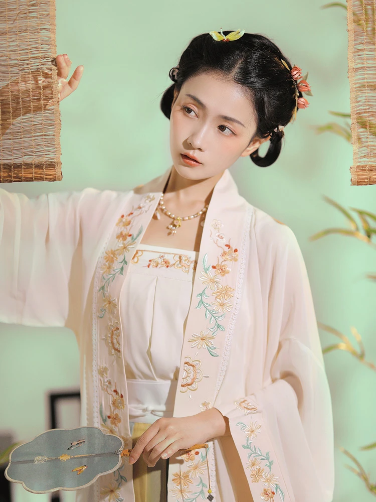 Women Song Dynasty Traditional Hanfu Spring Classical Set