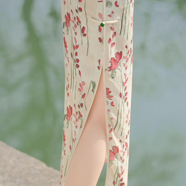 Summer New Cheongsam Daily Fashion Elegant Improved Dresses 