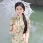 Summer New Cheongsam Daily Fashion Elegant Improved Dresses