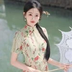 Summer New Cheongsam Daily Fashion Elegant Improved Dresses