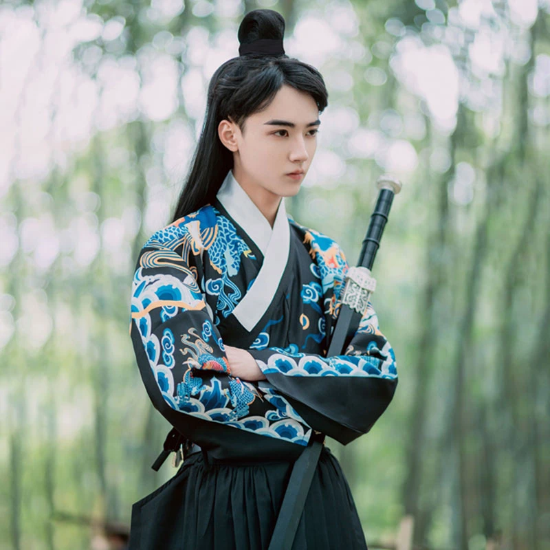 hanfu blue