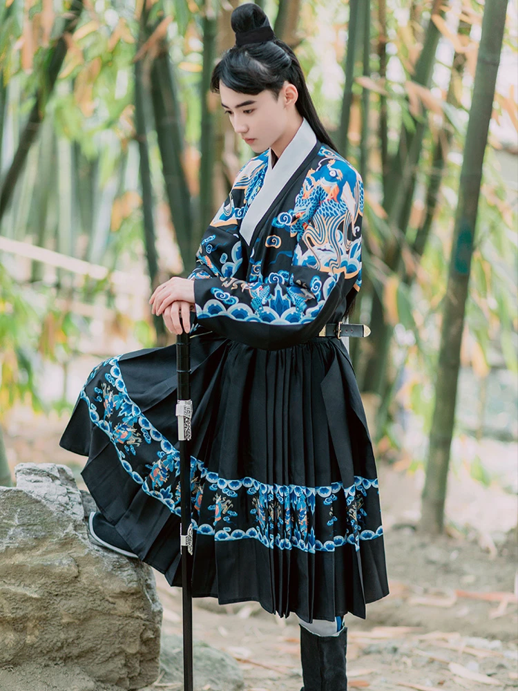hanfu blue
