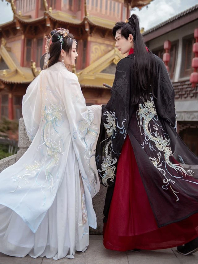 Dawn Dragon High-end Luxury Hanfu Dress - Newhanfu 2024