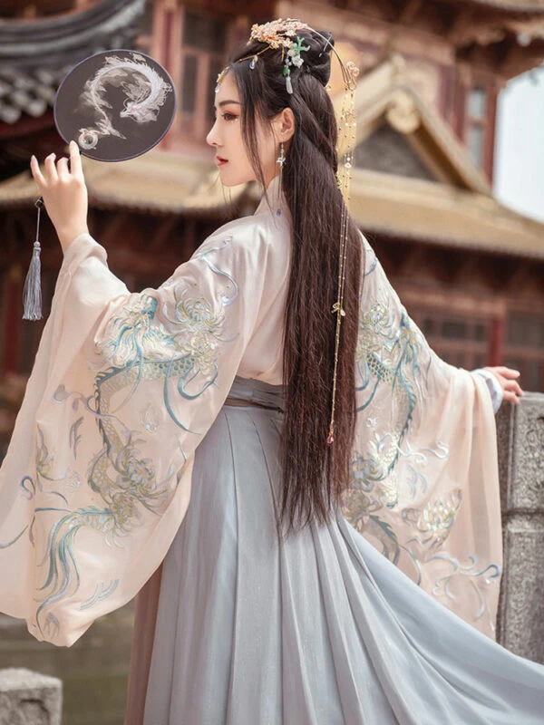 Dawn Dragon High-end Luxury Hanfu Dress - Newhanfu 2024