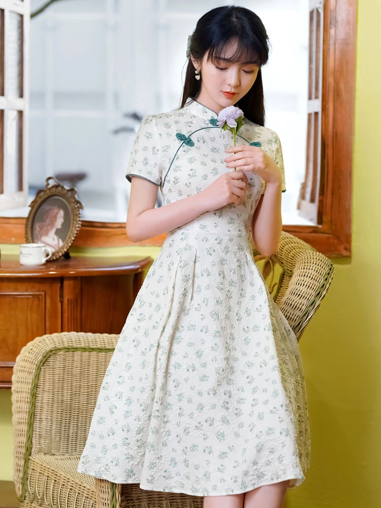summer qipao cheongsam dress