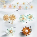 wild flowers hanfu jewelry