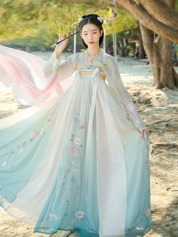 Painting Fairy Hanfu Dress - Newhanfu