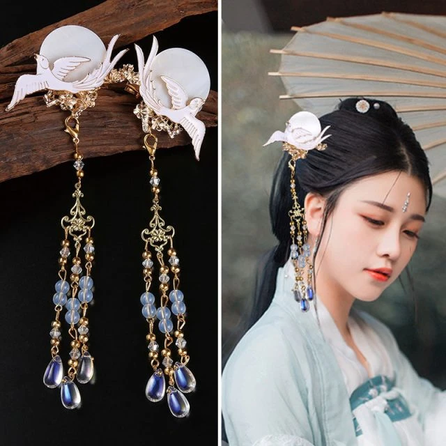 Shop Hanfu Tassel Veil Newhanfu Store 2021