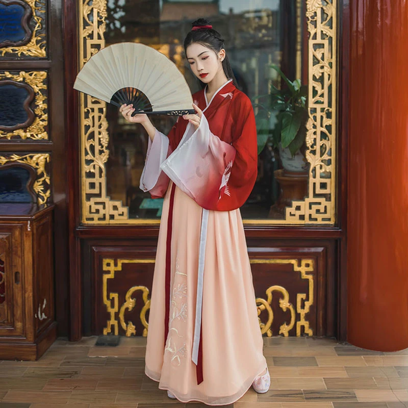 crane girl ruqun hanfu buy