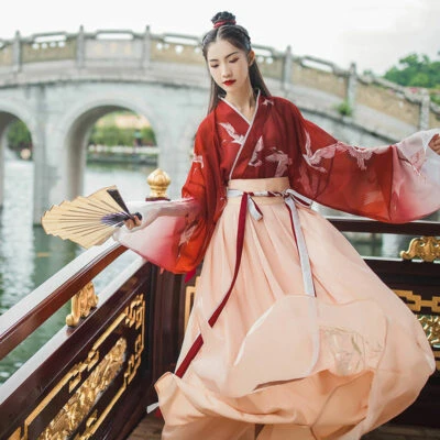 Shop Hanfu Crane Girl - Newhanfu Store 2021