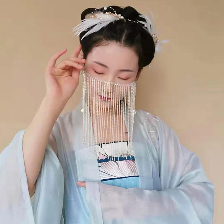 tassel veil hanfu jewelry buy