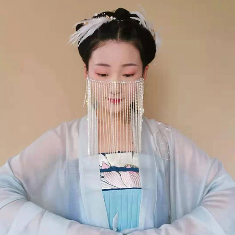 tassel veil hanfu jewelry buy