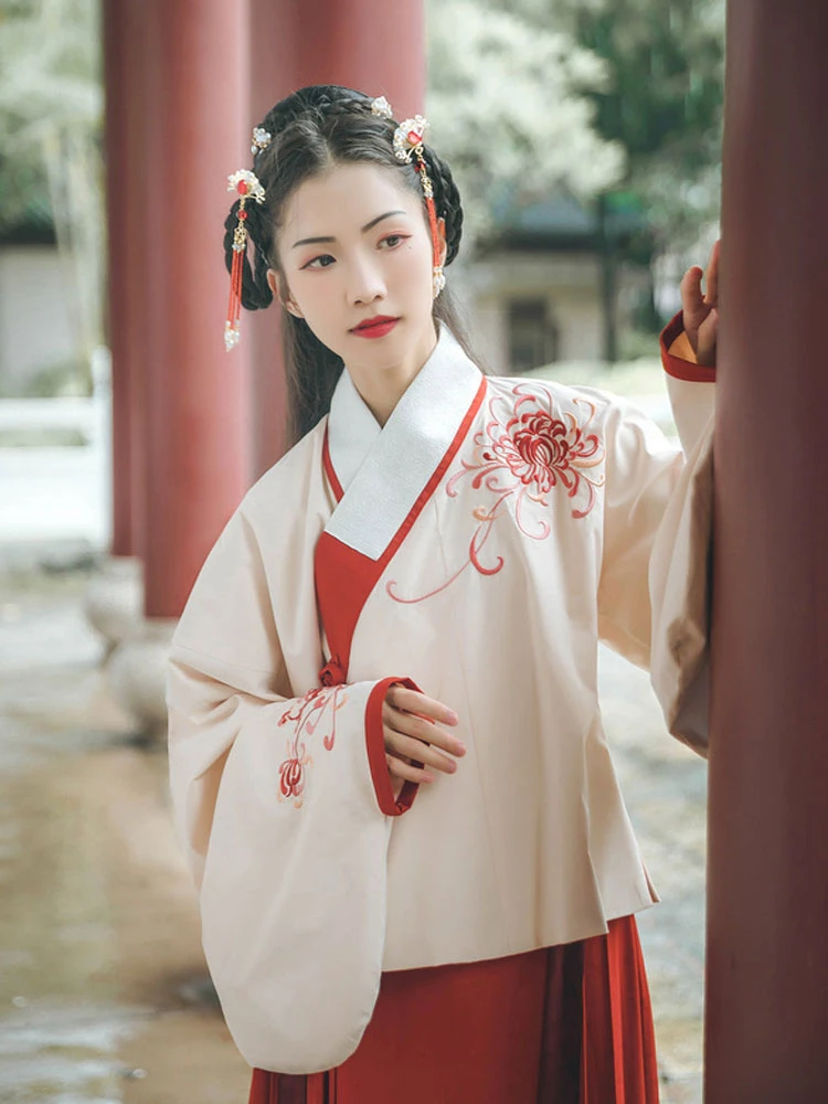 Red Hibiscus - Hanfu Online Store