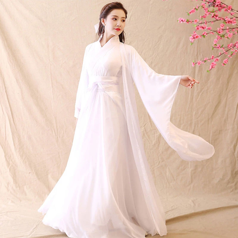 snow girl red white hanfu dress shop