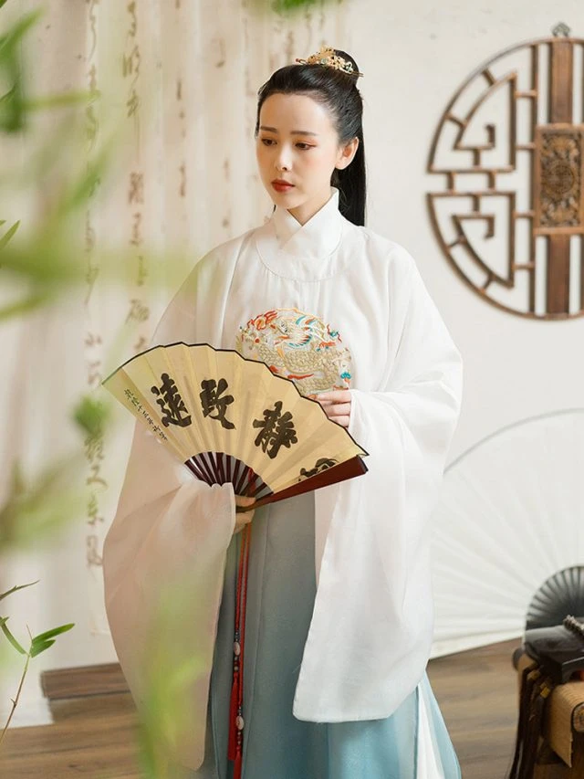 2020 Unisex Hanfu Robe Sea Loong for Young Girls & Boys