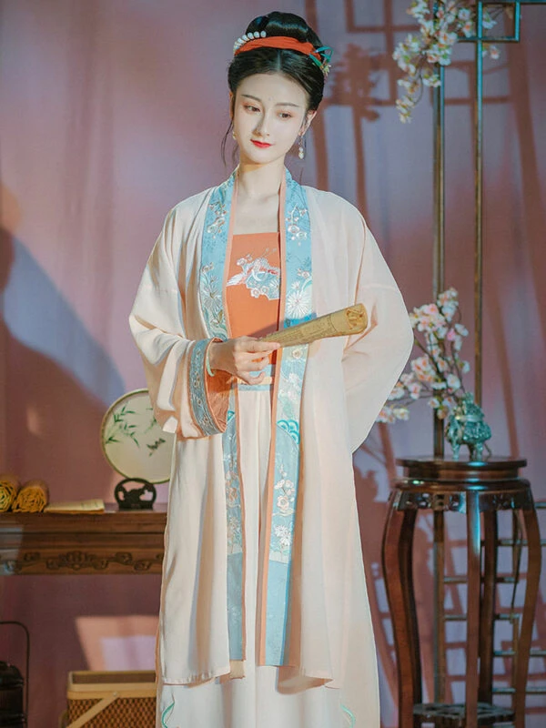 Ching Chao Li Chinese Poet Cosplay Hanfu Dress - Newhanfu