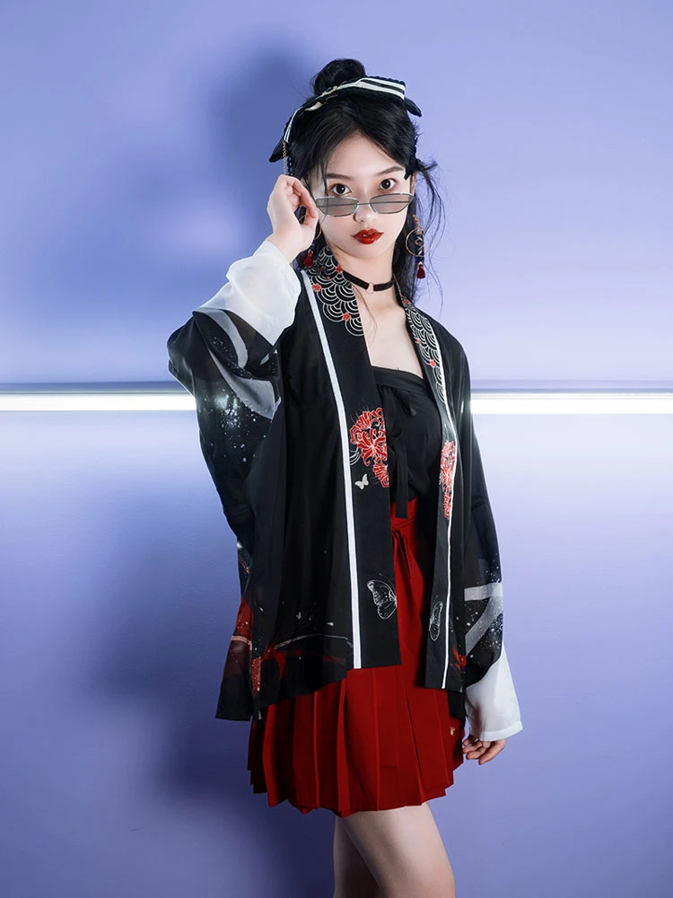 Night Flower modern hanfu