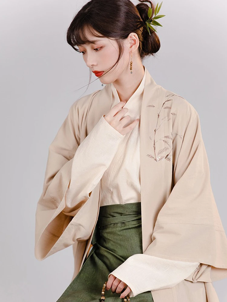 Women's Song Dynasty Hanfu Long Stylish Spring Daily Wear 