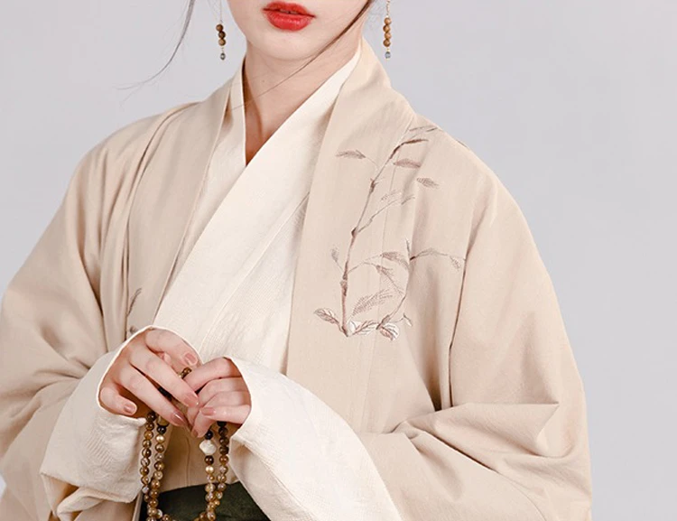 Women's Song Dynasty Hanfu Long Stylish Spring Daily Wear 