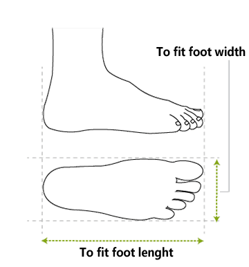 hanfu shoes size guide chart