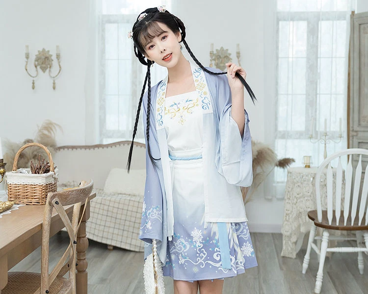 Flower Wave summer hanfu