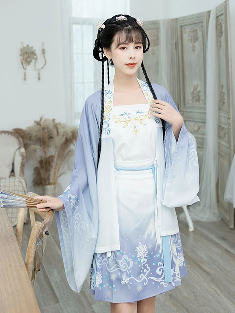Flower Wave summer hanfu