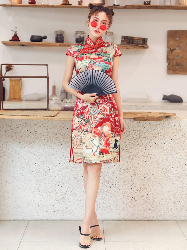 Meet Village modern qipao dress