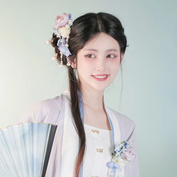 Rose Hairclip hanfu accessory
