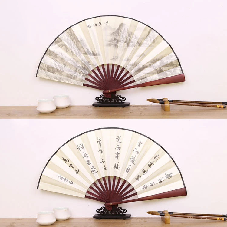 Painting Fan hanfu accessory