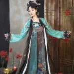 Bana-Flower qixiong hanfu dress