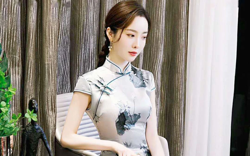 manchu cheongsam qipao dress