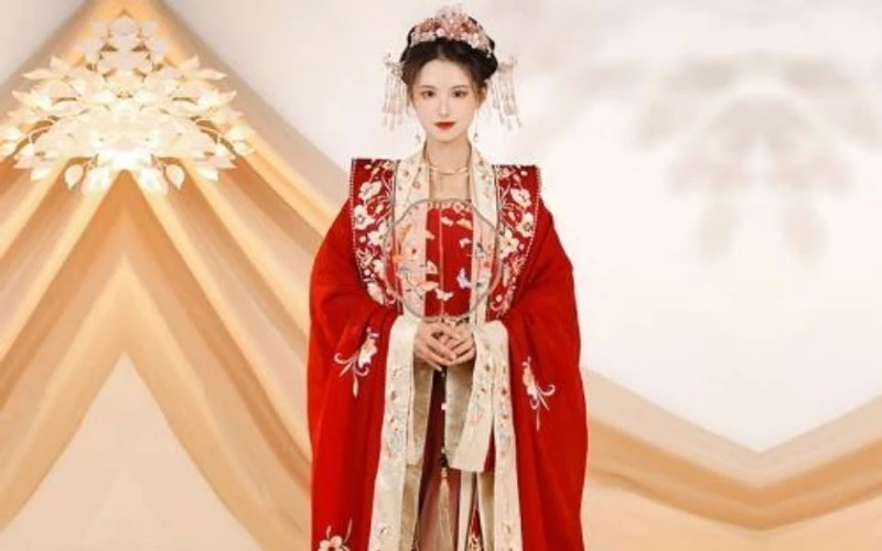 china hanfu wedding dress