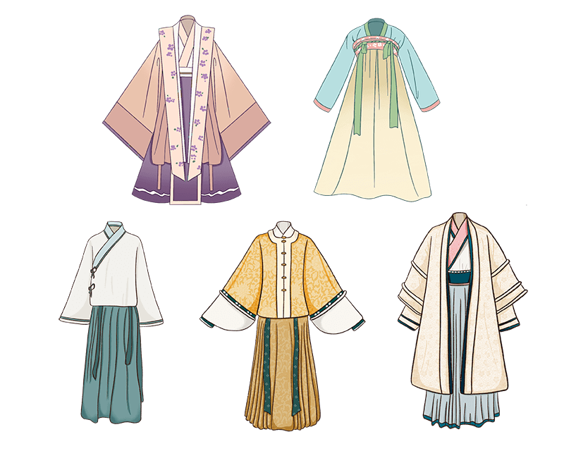 Chinese hanfu dress newhanfu