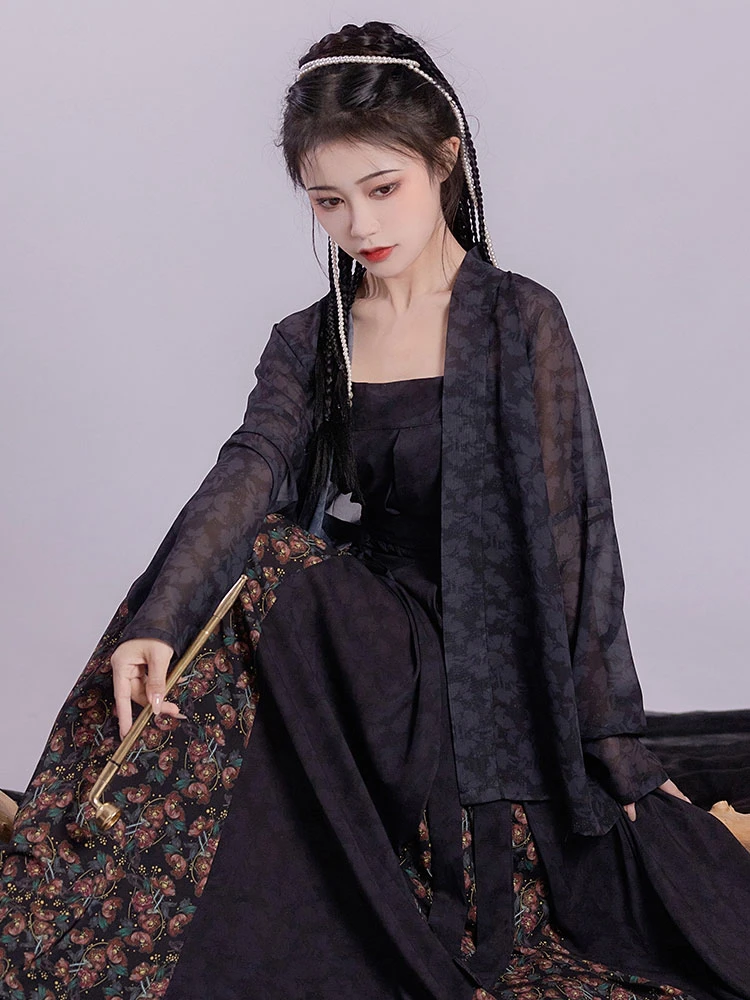 Night Begonia women hanfu dress