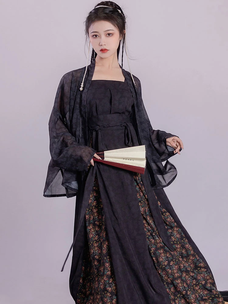 Night Begonia women hanfu dress