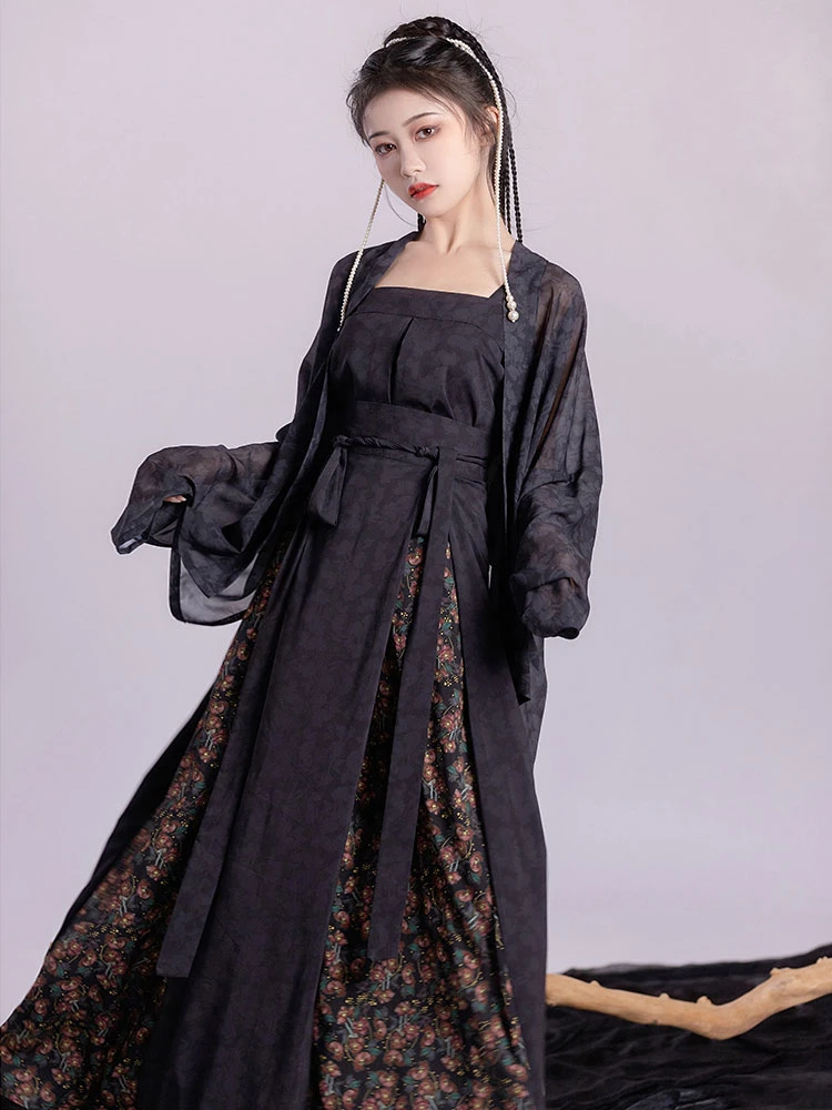 Night Begonia women hanfu dress