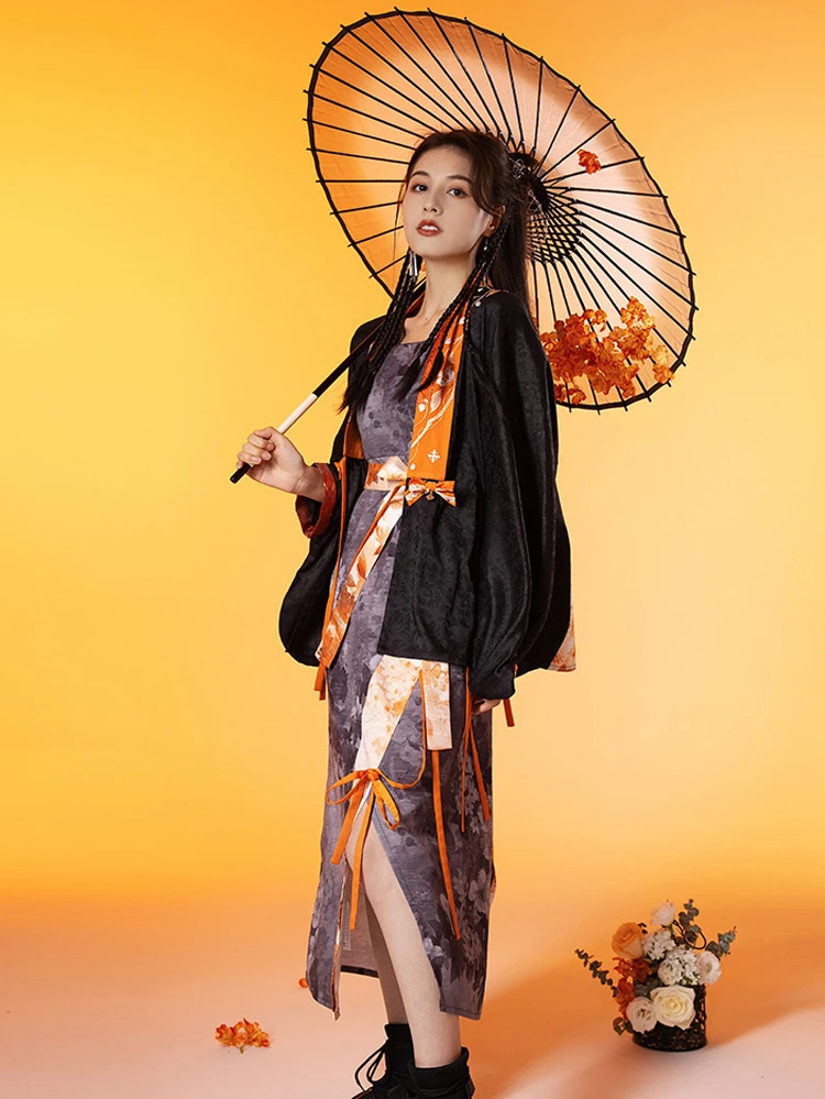 Distinctive Modern Women Ming Style Hanfu Dresses - Newhanfu 2024