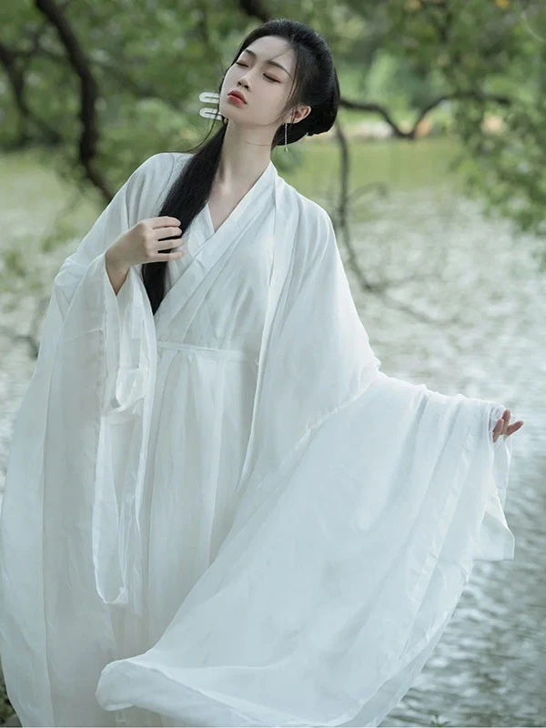 Top 5 Womens White Hanfu Dresses Newhanfu