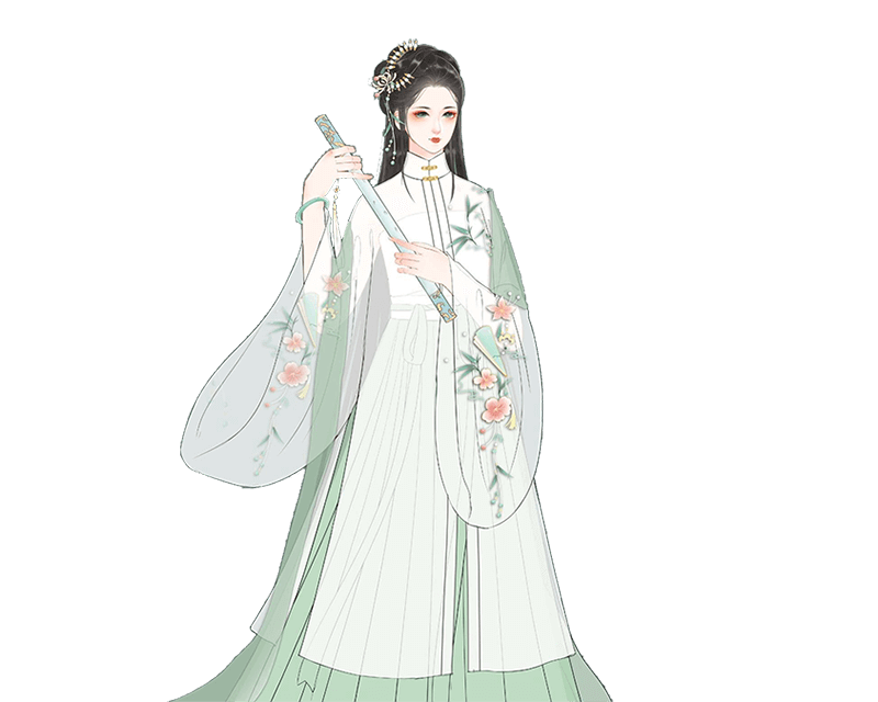 white hanfu dress newhanfu