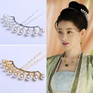Nine Pearl Hanfu Haripin Jewelry