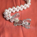 butterfly belt hanfu accessory