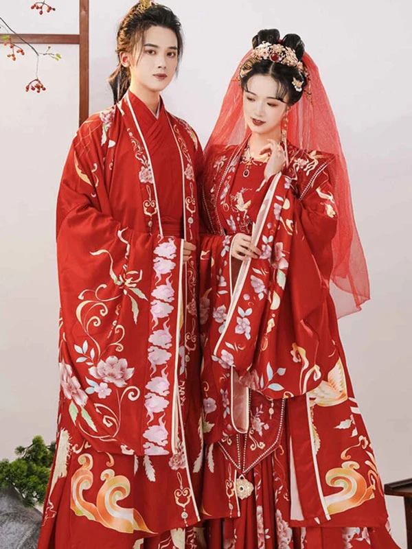 creative matching couple hanfu