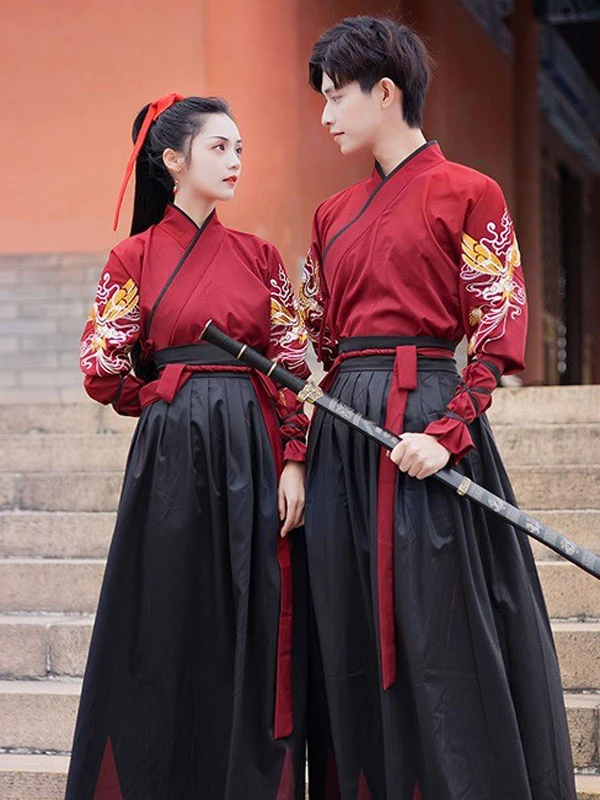 creative matching couple hanfu