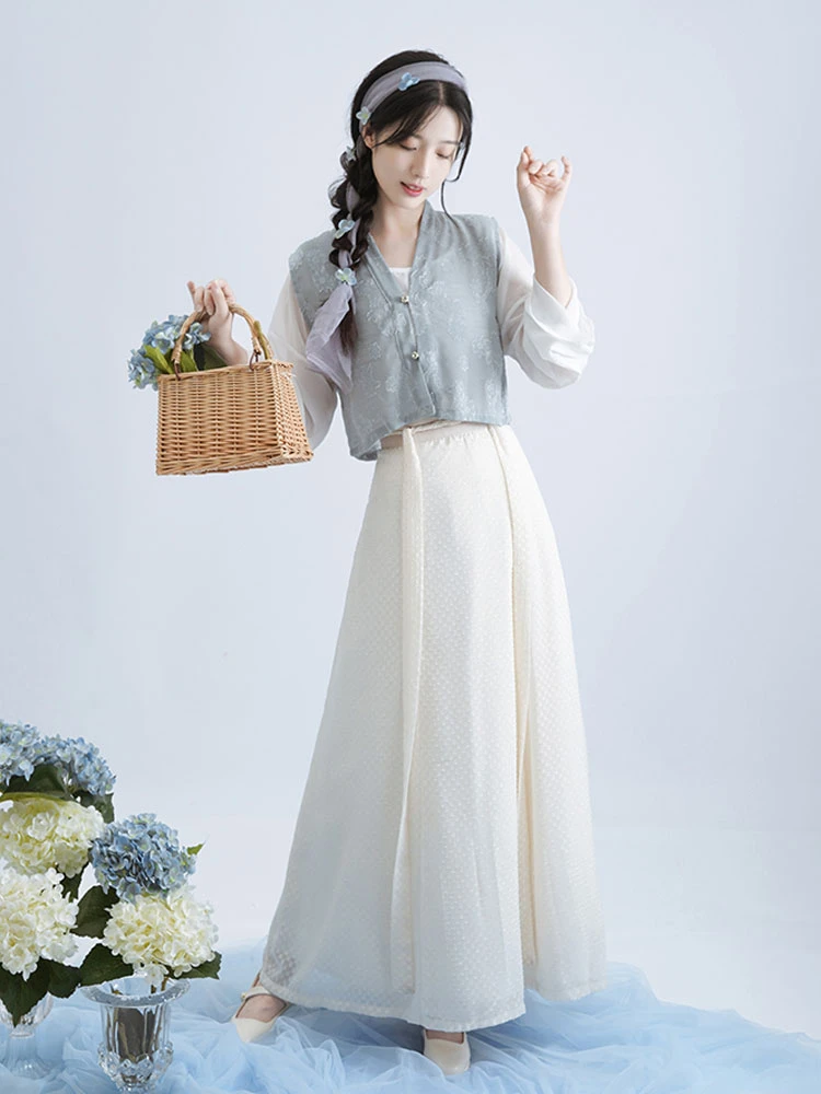 fairy holiday casual hanfu dress